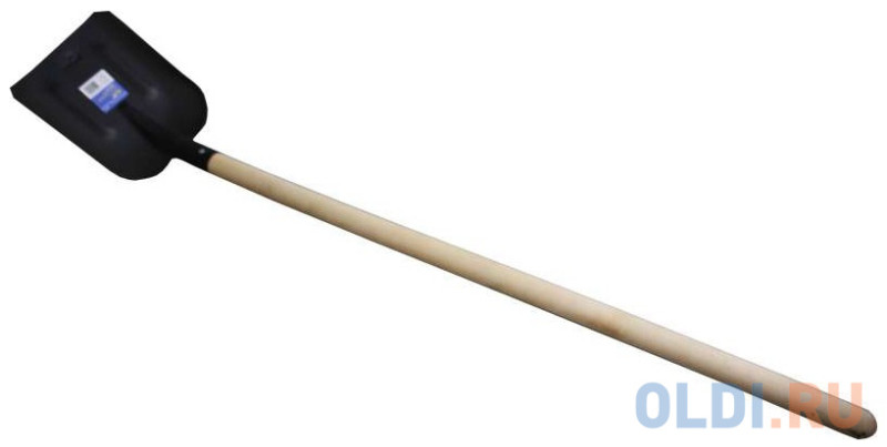 Лопата СИБРТЕХ 61414  совковая с ребром жесткости с черенком
