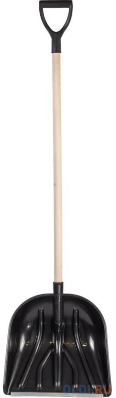 Cicle Лопата снеговая "Купец" с деревянным черенком и V-ручкой 4607156362875