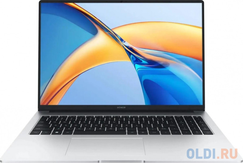 Ноутбук 16" IPS FHD HONOR MagicBook X16 silver (Ryzen 5 7640HS/16Gb/512Gb SSD/VGA int/noOS) (5301AJYF)