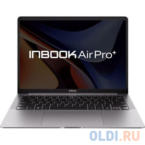 Ноутбук/ Infinix Inbook Air Pro+_XL434 14"(2880x1800 OLED)/Intel Core i5 1334U(1.3Ghz)/16384Mb/512SSDGb/noDVD/Int:Intel Iris Xe Graphics/BT/WiFi/