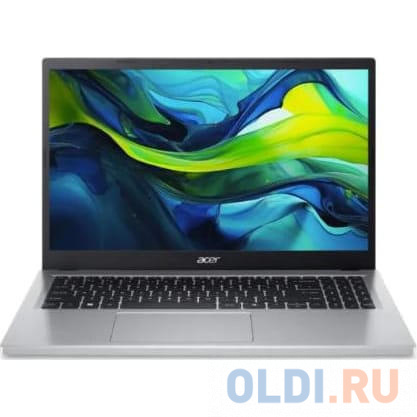 Acer Aspire Go 15 AG15-31P i3-N305 8Gb SSD 256Gb Intel UHD Graphics 15,6 FHD IPS Cam 50Вт*ч No OS Серебристый AG15-31P-35MV NX.KX5CD.005