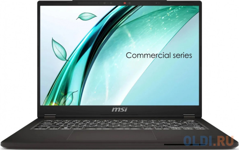 Ноутбук MSI Commercial 14 H A13MG-002US Core i5 13420H 16Gb SSD512Gb Intel Iris Xe graphics 14" IPS FHD+ (1920x1200) Windows 11 Professional Mult