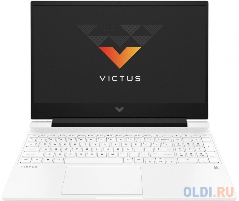 Ноутбук HP Victus 15-fa1033nn Core i5 12500H 16Gb SSD512Gb NVIDIA GeForce RTX4060 8Gb 15.6" IPS FHD (1920x1080) Free DOS white WiFi BT Cam (A0MY5