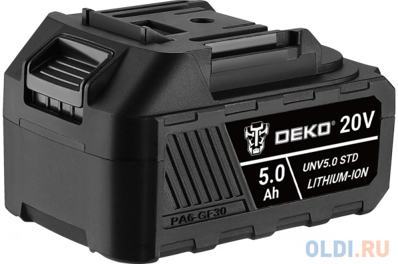 Deko R-UNV5.0 CORE, Li-ion, 20В, 5.0А*ч 083-1016