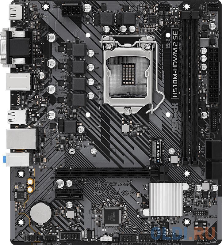 Материнская плата ASRock H510M-HDV/M.2 SE