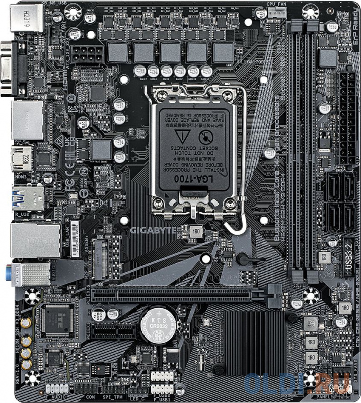 Gigabyte H610M S2H V3 DDR4{Socket 1700, Intel®H610, mATX}