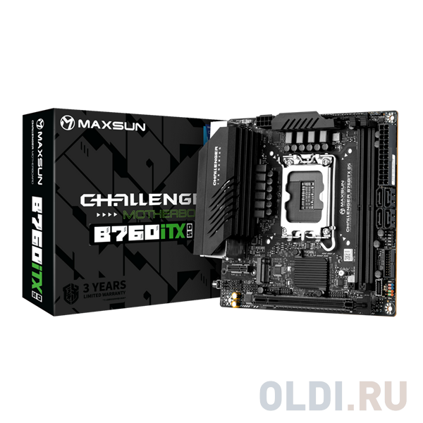 Материнская плата Maxsun Challenger B760ITX D5