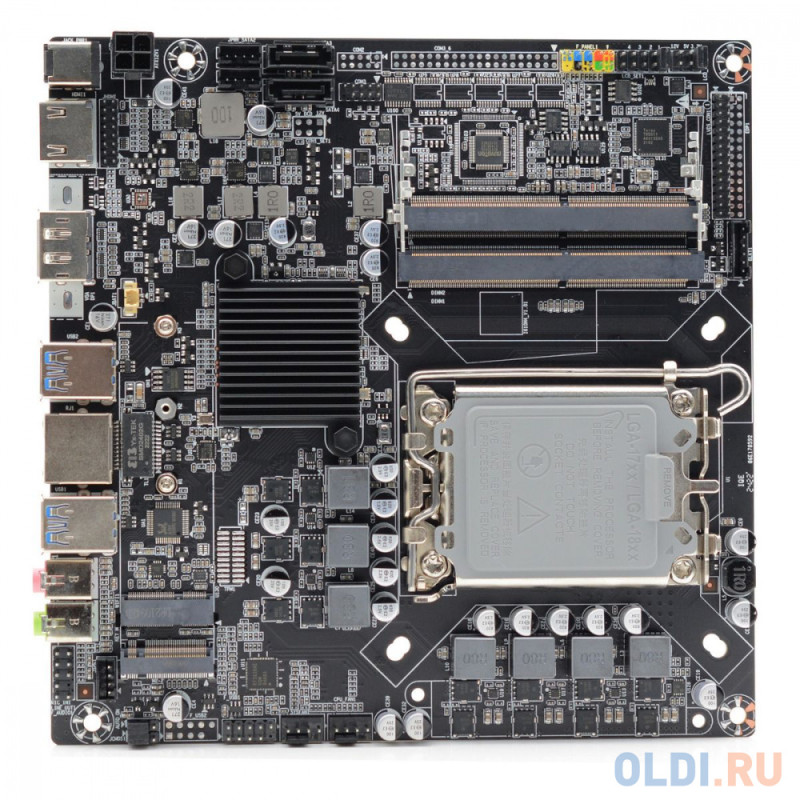 Материнская плата Afox AFH610-MI-V2 Motherboard Intel H610, Mini-ITX (17 x17cm)