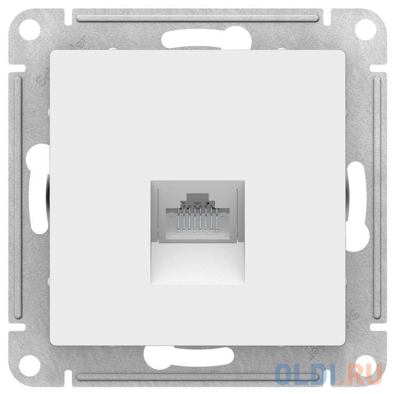 Розетка Schneider Electric ATN000183 1 А белый 1240160