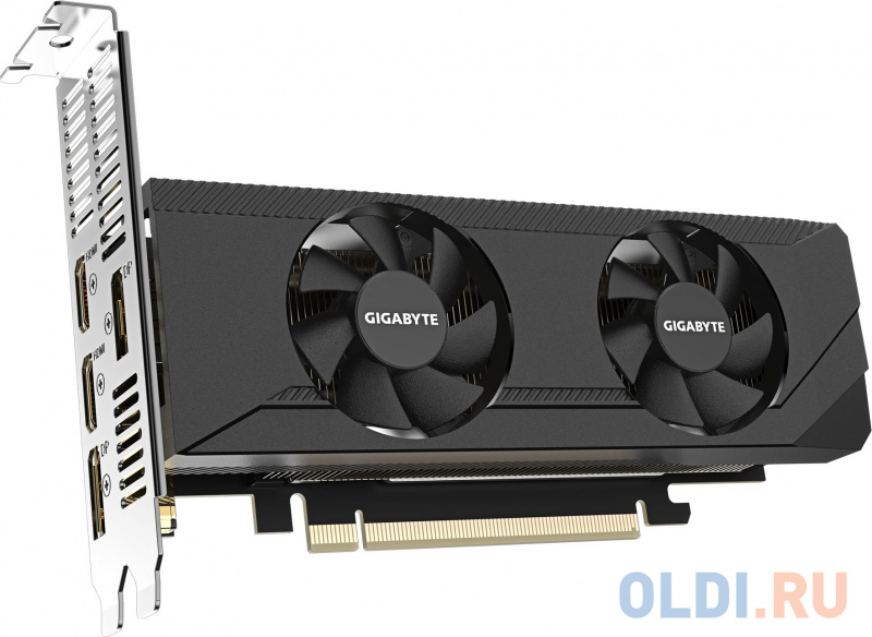 Видеокарта Gigabyte PCI-E 4.0 GV-N3050OC-6GL NVIDIA GeForce RTX 3050 8Gb 128bit GDDR6 1822/14000 HDMIx2 DPx2 HDCP Ret