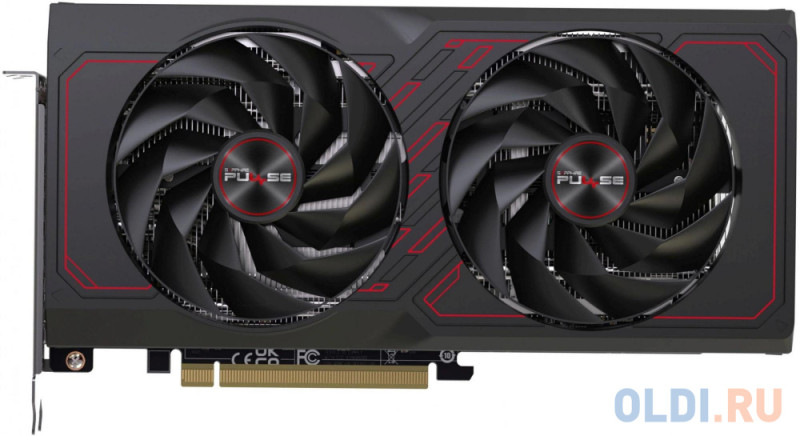 Видеокарта Sapphire RX7600XT PULSE GAMING OC 16GB GDDR6 128bit 2xDP 2xHDMI 2FAN