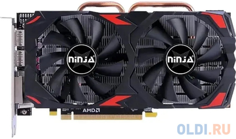 Видеокарта Ninja (Sinotex) RX580 4GB GDDR5 256-bit HDMI DPx2 2FAN RTL