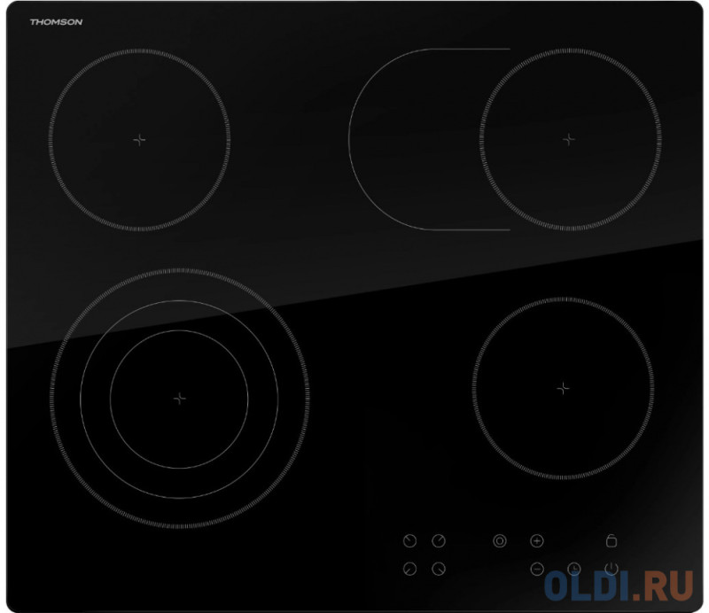 Варочная панель электрическая Thomson HC20-4E04 черный