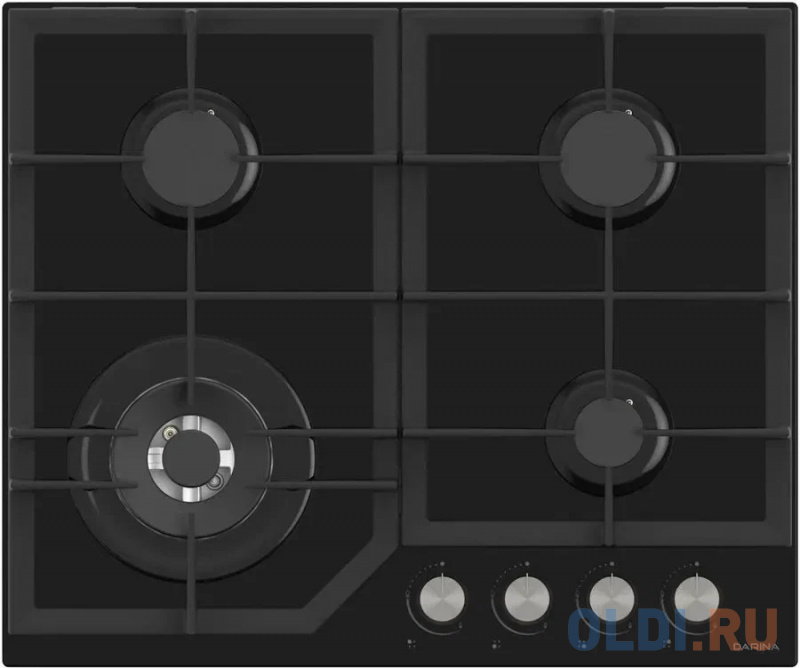 Варочная панель газовая DARINA ER4 BGC 341 08 B черный