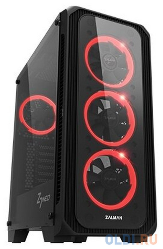 Корпус ATX Zalman Z7 NEO Без БП чёрный