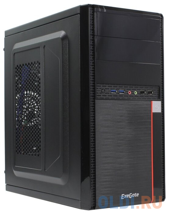 Корпус microATX Exegate MA-371X 500 Вт черный