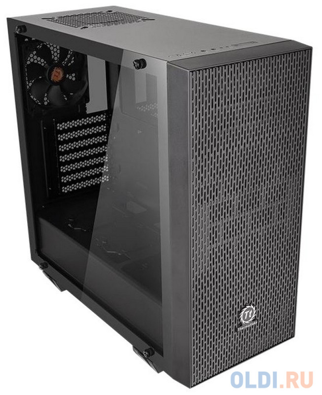 Корпус Thermaltake H550 TG RGB черный без БП ATX 5x120mm 5x140mm 2xUSB2.0 1xUSB3.0 audio bott PSU