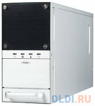 Серверный корпус mini-ITX Advantech IPC-6025BP-27ZE 270 Вт серебристый чёрный