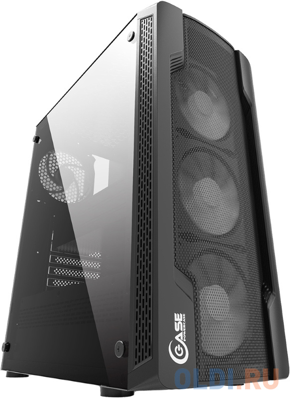 Корпус ATX Powercase CMIXB-F4 Без БП чёрный