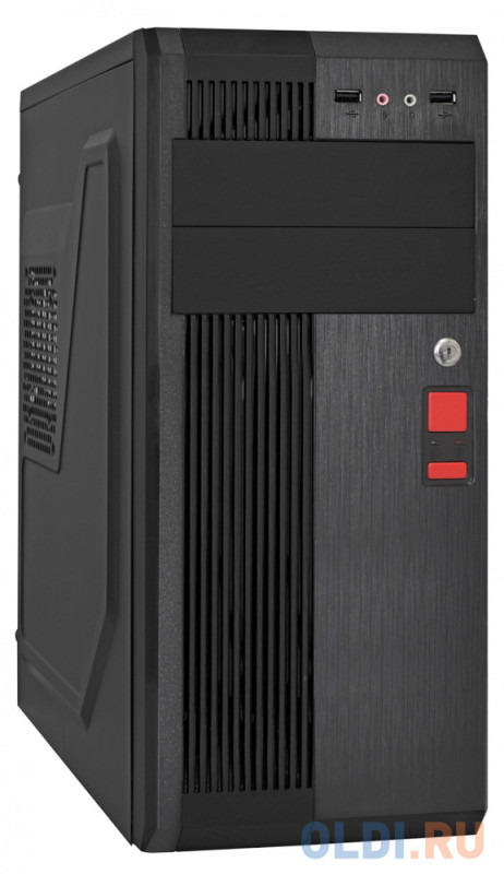 Корпус ATX Exegate UN-605B 500 Вт чёрный EX283225RUS