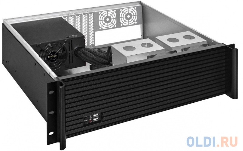 Серверный корпус ExeGate Pro 3U390-11 <RM 19", высота 3U, глубина 390, БП 1100RADS, USB>