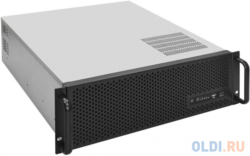Серверный корпус ExeGate Pro 3U450-09 <RM 19", высота 3U, глубина 450, БП 1200RADS, USB>