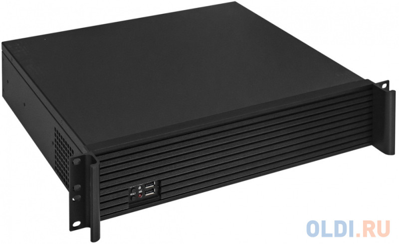 Серверный корпус ExeGate Pro 2U350-01 <RM 19", высота 2U, глубина 350, БП 1U-300ADS, USB>
