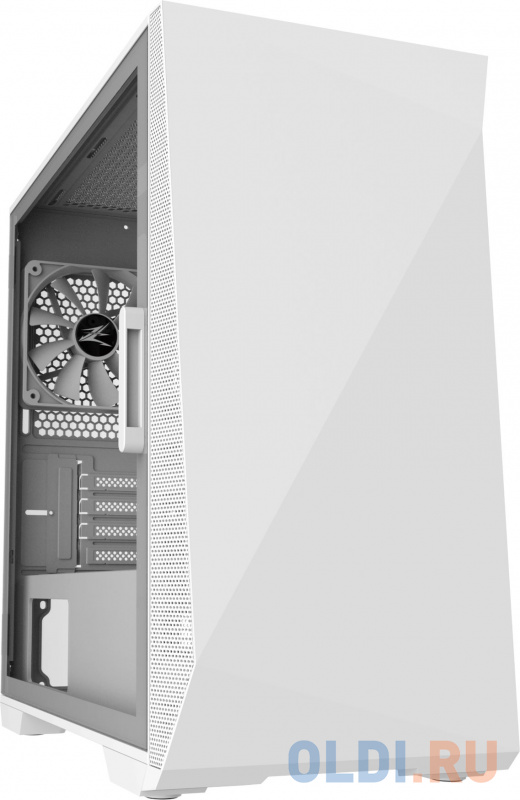 Корпус MiniTower Zalman Z1 Iceberg white (mATX, window, FRONT 2x120mm, REAR 1x120mm, без БП) (Z1 Iceberg white)