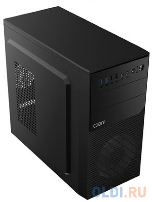 CBR PCC-MATX-RD880-500W Корпус mATX Minitower RD880, c БП PSU-ATX500-12EC (500W/120mm), 2*USB 3.0, 2*USB 2.0, HD Audio+Mic, кабель питания 1.2м, Black