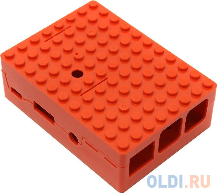 RA183   Корпус ACD Red ABS Plastic Building Block case for Raspberry Pi 3 B (CBPIBLOX-RED) (494309)