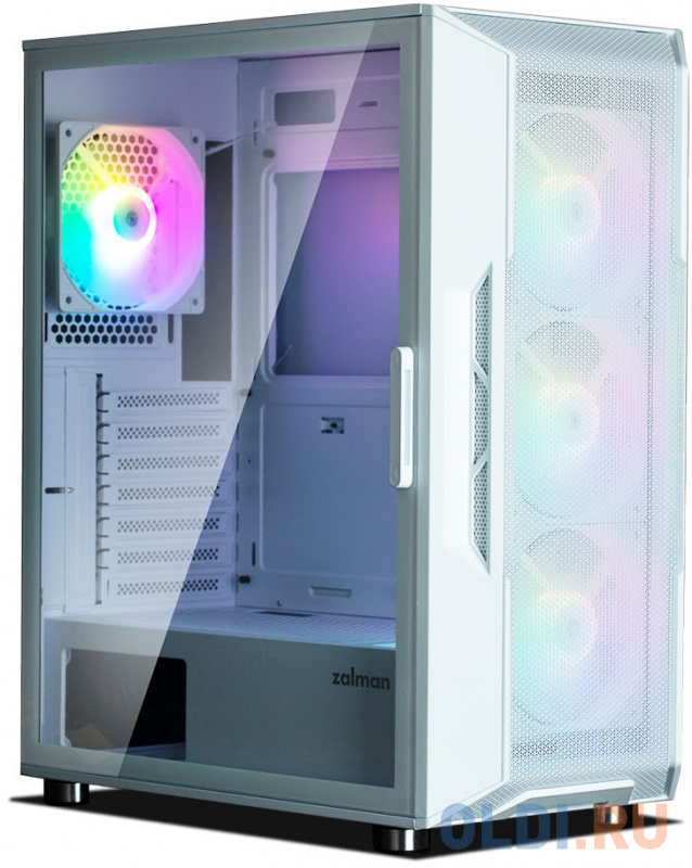 Корпус ATX Zalman i3 NEO White Без БП белый