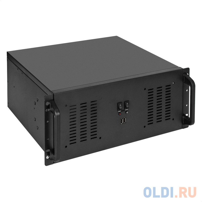 Серверный корпус ExeGate Pro 4U350-02 <RM 19", высота 4U, глубина 350, БП 1200PPH-SE 80 PLUS® Bronze, 2*USB>