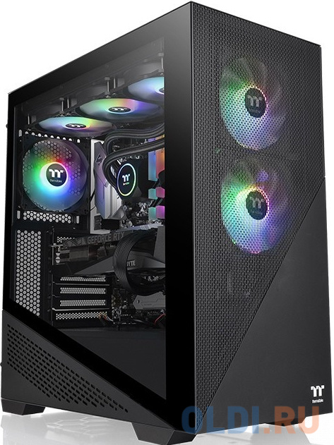 Divider 370 TG ARGB/Black CA-1S4-00M1WN-00 /Win/SPCC/Tempered Glass*1/120mm ARGB PWM Fan*3