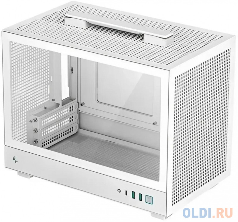 Корпус ПК без блока питания/ Deepcool Case CH160 White