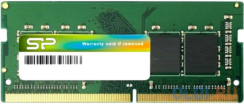 Оперативная память для ноутбука Silicon Power SP008GBSFU266B02 SO-DIMM 8Gb DDR4 2666 MHz SP008GBSFU266B02