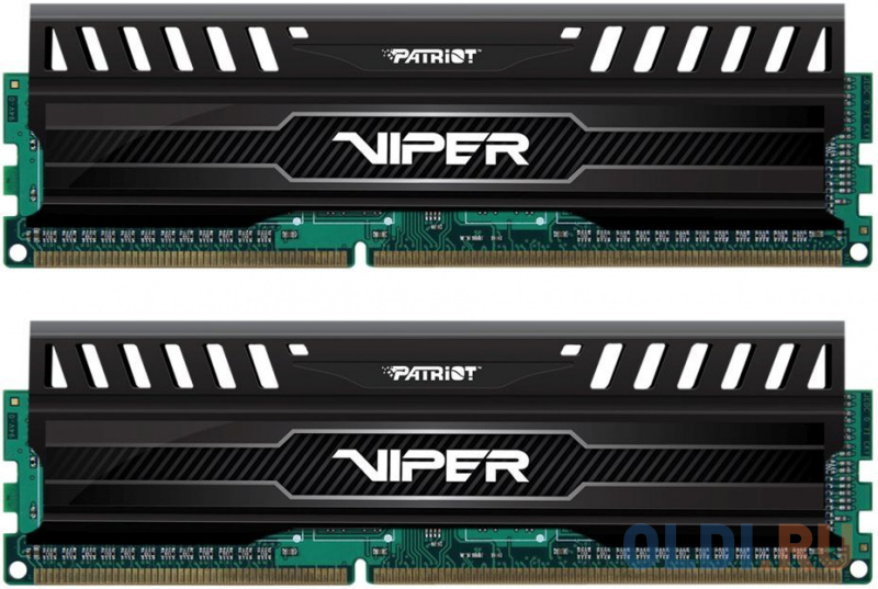 Оперативная память для компьютера Patriot Viper 3 DIMM 16Gb DDR3 1866 MHz PV316G186C0K