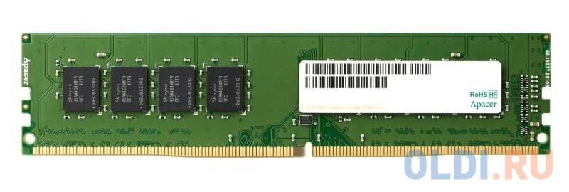 Оперативная память для компьютера Apacer DG.04G2K.KAM DIMM 4Gb DDR3 1600 MHz DG.04G2K.KAM