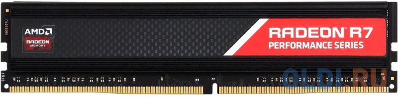 Оперативная память для компьютера AMD R7 Performance Series Black Gaming Memory DIMM 16Gb DDR4 2666MHz R7S416G2606U2S