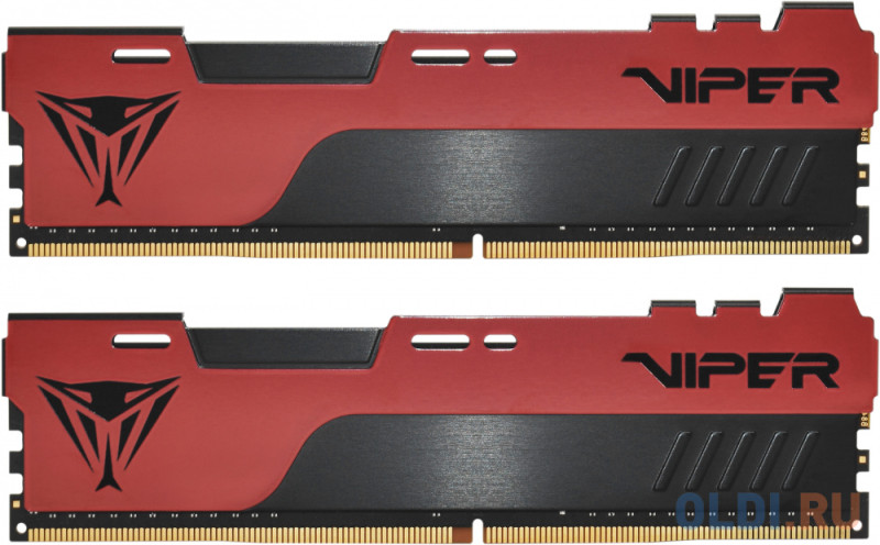 Память DDR 4 DIMM 8Gb(4Gbx2)  PC21300, 2666Mhz, PATRIOT Viper 4 Elite ll CL16 (PVE248G266C6K) (retail)