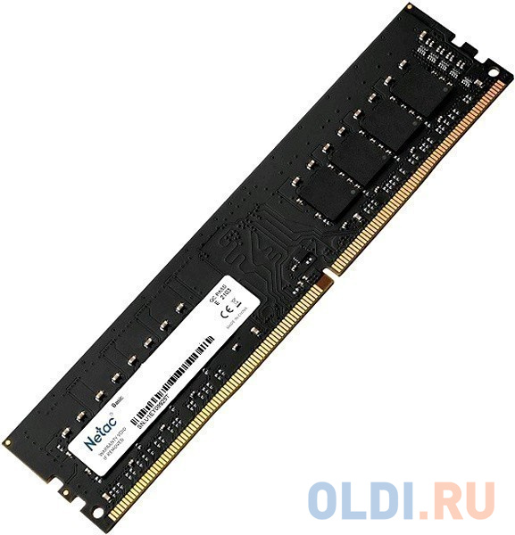 Оперативная память для компьютера Netac Basic DIMM 16Gb DDR4 3200 MHz NTBSD4P32SP-16