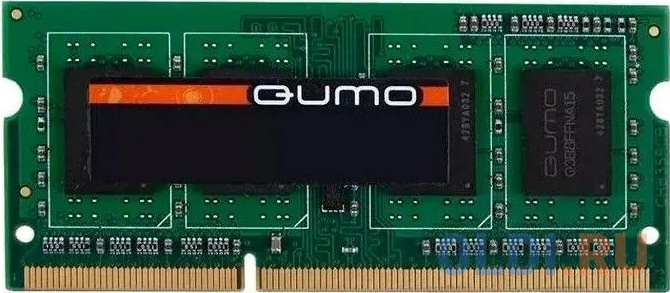 QUMO DDR3 SODIMM 4GB QUM3S-4G1333C(L)9 PC3-10600, 1333MHz