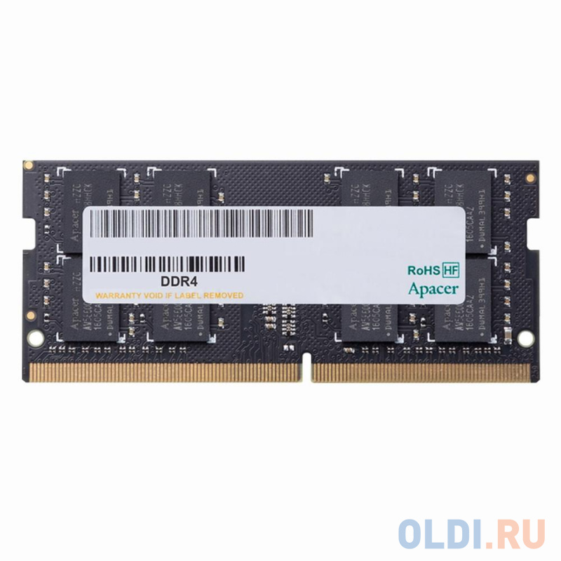 Оперативная память для ноутбука Apacer ES.32G21.PSI SO-DIMM 32Gb DDR4 3200 MHz ES.32G21.PSI