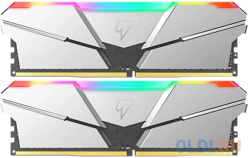 Оперативная память для компьютера Netac Shadow RGB DIMM 16Gb DDR4 3600 MHz NTSRD4P36DP-16SC