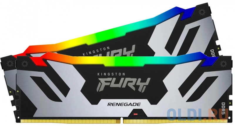 Оперативная память для компьютера Kingston FURY Renegade RGB DIMM 32Gb DDR5 6400 MHz KF564C32RSAK2-32