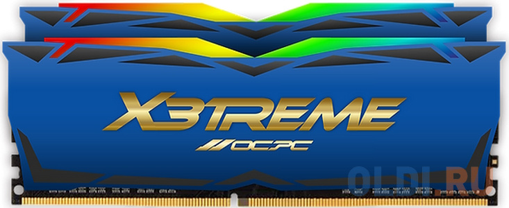 Оперативная память для компьютера OCPC X3 RGB DIMM 32Gb DDR4 3600 MHz MMX3A2K32GD436C18BU