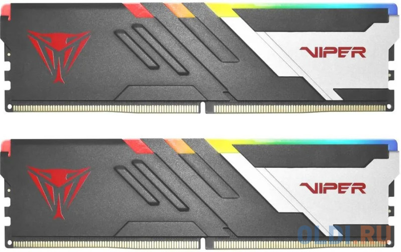 Оперативная память для компьютера Patriot Viper Venom RGB DIMM 64Gb DDR5 5600 MHz PVVR564G560C40K