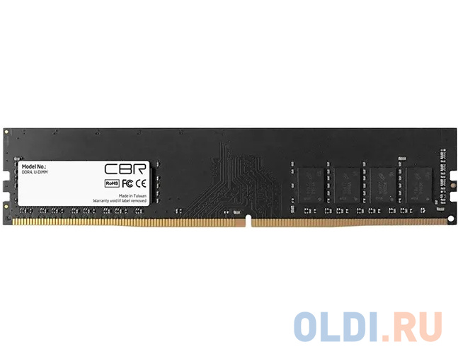 Оперативная память для компьютера CBR CD4-US04G26M19-00S DIMM 4Gb DDR4 2666 MHz CD4-US04G26M19-00S