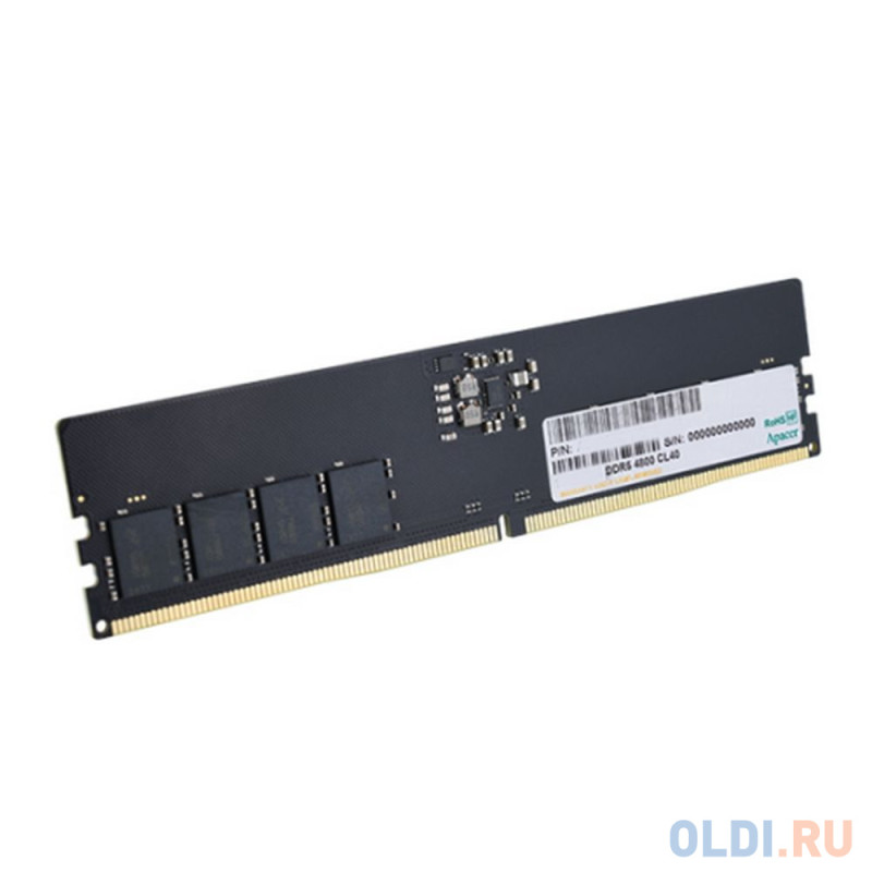 Оперативная память для компьютера Apacer FL.32G2A.PTH DIMM 32Gb DDR5 4800 MHz FL.32G2A.PTH