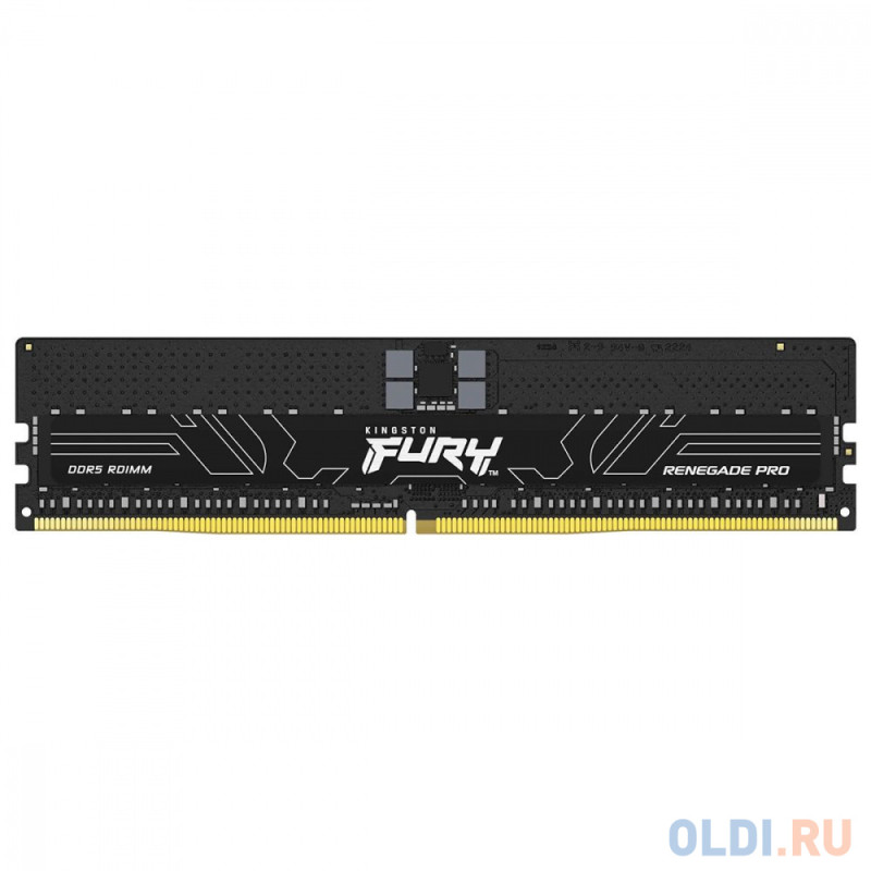 Модуль памяти Kingston 16GB DDR5 4800 FURY Renegade Pro RDIMM Black PnP ECC Registered DIMM (Single Module) 1RX8 36-38-38 1.1V 288-pin 16Gbit