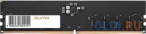 Оперативная память для компьютера QUMO QUM5U-32G5600N46 DIMM 32Gb DDR5 5600 MHz QUM5U-32G5600N46